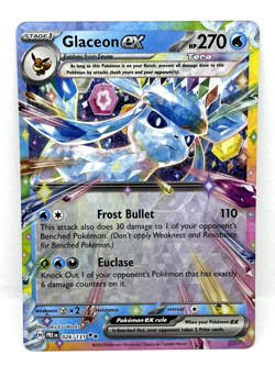 Glaceon ex - 026/131 Pokemon TCG Prismatic Evolutions Holo Double Rare Card - Image 1