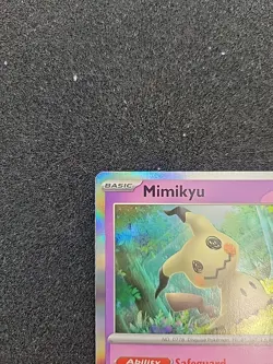 Pokemon Mimikyu Holo TCG Card 037/0912024 Trick or Trade - Image 3