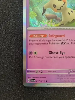 Pokemon Mimikyu Holo TCG Card 037/0912024 Trick or Trade - Image 4