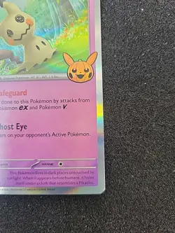 Pokemon Mimikyu Holo TCG Card 037/0912024 Trick or Trade - Image 5