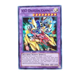 Yu-Gi-Oh Card White Dot ERROR XYZ-Dragon Cannon DPKB-EN025 Rare Foil - Played - Image 1