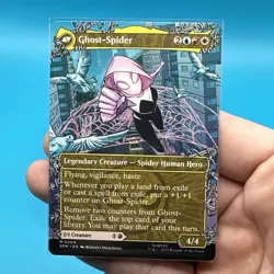 Gwen Stacy (0209) (Borderless) Marvel's Spider-Man MTG - Image 4