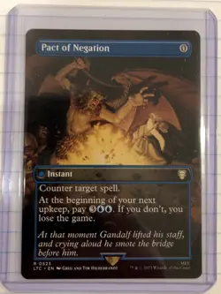 MTG: LOTR Tales of Middle-Earth - Pact of Negation (Borderless) Regular - Image 1