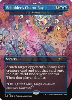 MTG - Beholder's Charm Ray - SLD 1786 - Secret Lair x Dungeons & Dragons - Rare - Image 1