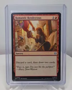 Romantic Rendezvous Marvel's Spider-Man Regular 0086 Magic The Gathering MTG - Image 1
