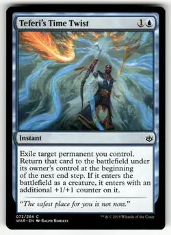TEFERI'S TIME TWIST #72 (COMMON) MTG WAR OF THE SPARK - Image 1