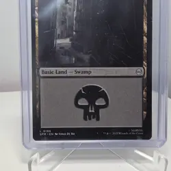 Swamp Basic Land 0196 Marvel's Spider-Man Regular Magic The Gathering MTG - Image 4