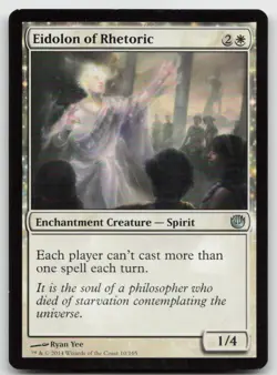 MTG Eidolon of Rhetoric U Journey Into Nyx 10 LP - Image 1