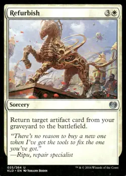Refurbish 025/264 Kaladesh MTG Magic the Gathering card - Image 1