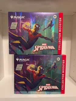 Magic: The Gathering MTG Spider-Man Collector OMEGA Box NEW - Lot Of 2 - Image 1