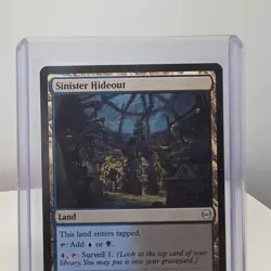 Sinister Hideout Marvel's Spider-Man Regular 0184 Magic The Gathering MTG - Image 3