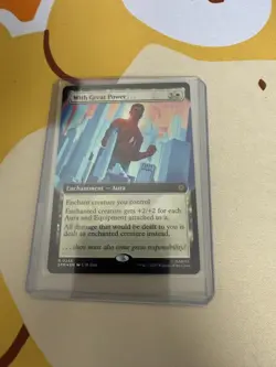 With Great Power... - 0248 - R - Non Foil - Extended - Spider-Man - MTG - Image 1