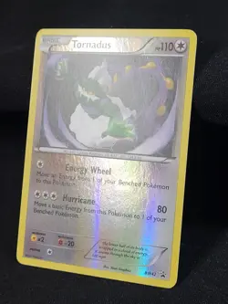 Pokemon TCG Thundurus BW41 & Tornadus BW42 Black Star Promos Reverse Holo LP - Image 4