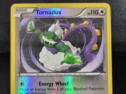 Pokemon TCG Thundurus BW41 & Tornadus BW42 Black Star Promos Reverse Holo LP - Image 5