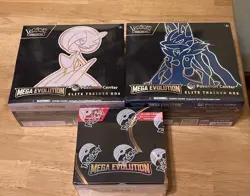 Pokemon Center Mega Evolution ETB Set and Enhanced Booster Box - FAST SHIPPING - Image 1