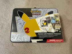 Pokemon TCG Celebration 25th Anniversary Collector’s Chest Lunch Box Tin Sealed - Image 1
