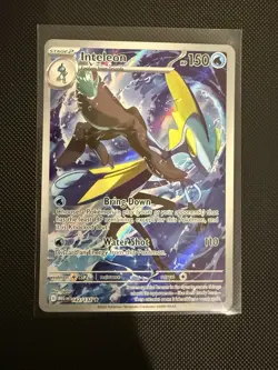 Inteleon 142/132 Illustration Rare IR Pokemon TCG Mega Evolutions - Image 1