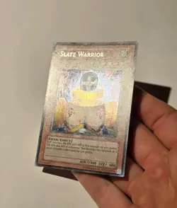 Yugioh Slate Warrior WC4-003 World Championship 2004: Gba Promo Secret Rare VLP - Image 4