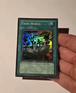 Yugioh Toon World SRL-076 Super Rare LP - Image 3