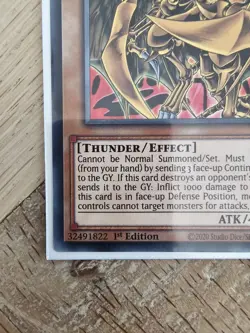 SDCB-EN011 Hamon, Lord of Striking Thunder :: Common 1st Edition Mint YuGiOh Car - Image 3
