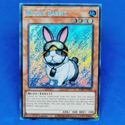 Rescue Rabbit RA02-EN008 1st Edition 25th Anniversary Yu-gi-oh Yugioh TCG - Image 1