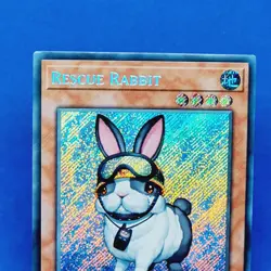 Rescue Rabbit RA02-EN008 1st Edition 25th Anniversary Yu-gi-oh Yugioh TCG - Image 3