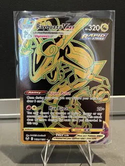 Rayquaza VMAX (Secret) TG29/TG30 Silver Tempest Trainer Gallery Pokemon Card TCG - Image 1