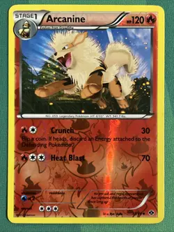 Pokemon Card - Arcanine - Reverse Holo - UC (13/99) BW Next Destinies NM - Image 1