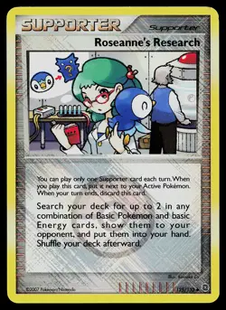 Pokemon Card - Roseanne's Research League Promo Secret Wonders 125/132 Holo - Image 1