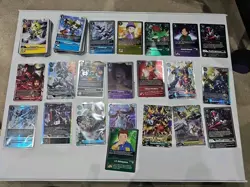 Digimon Cards Job Lot Around 100 +Cards Freash From Packs - Image 1