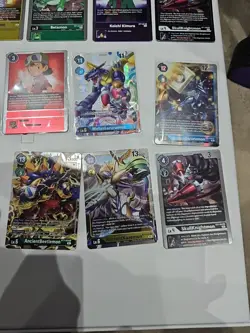 Digimon Cards Job Lot Around 100 +Cards Freash From Packs - Image 5