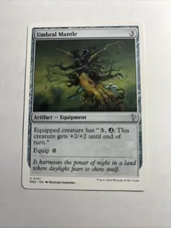 Umbral Mantle (White Border) - Mystery Booster 2 MTG Plus Bonus Card!!! - Image 1