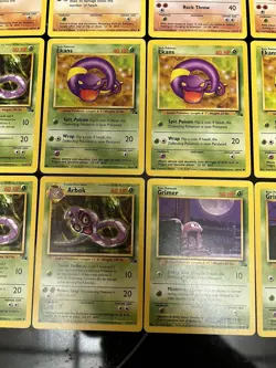 Pokemon Fossil Lot Of 71 Cards 1st Ed Tentacruel Magmar Gastly Slowbro Golbat - Image 4