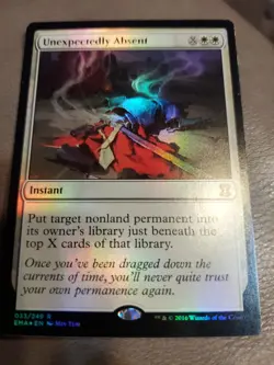 Unexpectedly Absent Eternal Masters Foil - Image 1