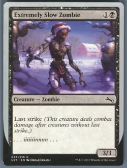 Magic_the_gathering Unstable Extremely Slow Zombie (C) #54 - Image 1