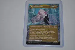 MTG magic SPIDERMAN spm BORDERLESS GWEN STACY GHOST SPIDER #209 MYTHIC - Image 2