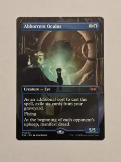Abhorrent Oculus - Showcase - Duskmourn - Near Mint - MTG - Image 1