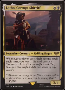MTG Lord of the Rings - Lotho, Corrupt Shirriff - Regular - Image 1
