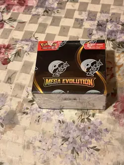 Pokemon TCG Mega Evolution Enhanced Booster Box Factory Sealed 36 Packs - Image 1