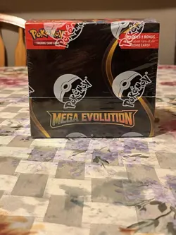 Pokemon TCG Mega Evolution Enhanced Booster Box Factory Sealed 36 Packs - Image 2