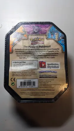 Pokemon TCG 2016 Gengar Machamp Gyarados Champions Tins COMPLETE SET SEALED NEW 820650102851 - Image 4