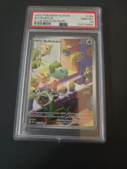 Pokemon TCG Bulbasaur Illustration Rare PSA 10 Gem Mint - Image 1