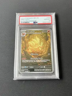 Pokemon Ninetales 199/197 IR Obsidian Flames #199 Rare Holo GEM MINT PSA 10 - Image 1
