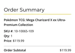 Pokemon TCG: Mega Mega Charizard X ex Ultra-Premium Collection UPC *PRESALE* - Image 3