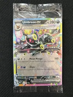 Sealed Umbreon ex 60/131 Surprise Box Stamped Promo Pokemon Prismatic Evolutions - Image 2