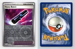 Heavy Baton #151/162 SV Temporal Forces 2024 Pokemon Reverse Holo Uncommon TCG - Image 1
