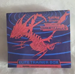 Pokemon TCG - Sword & Shield Darkness Ablaze Elite Trainer Box ETB - SEALED - - Image 1