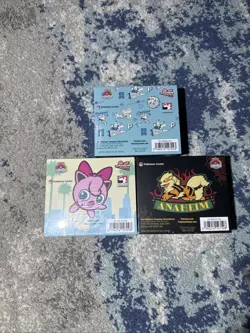 Pokemon 2025 Anaheim Worlds Exclusive Coin Damage Counter Dice Marker Set of 3 - Image 2