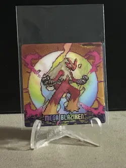 Pokemon Eif origin Gameboy Lenticular (RARE) Mega Blaziken #C1 - Image 1