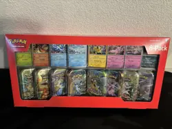 Pokemon TCG Scarlet And Violet Prismatic Evolutions Mini Tins 8 Pack- LOT OF 4 - Image 2